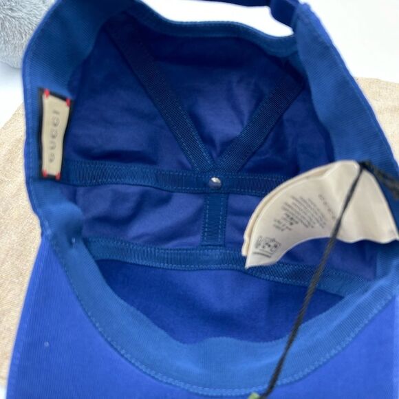 Men's Gucci 1921 logo baseball cap size medium/adjustable made in Italy - Picture 5 of 9